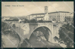 Udine Cividale Ponte Del Diavolo Cartolina RB6808 - Udine