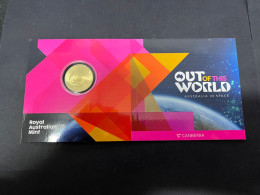 (22-4-2024) (2 Z 42) "Out Of This World" - Australia In Space" $ 1.00 Coin (with 2024 King Charles Coinage) - Dollar