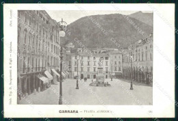 Massa Carrara Piazza Alberica Cartolina RB6910 - Massa