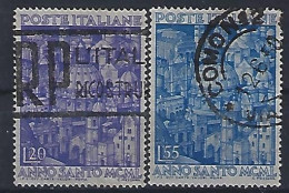 Italy 1950  Heiliges Jahr 1950 (o) Mi.793-794 - 1946-60: Used