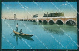 Venezia Città Gondola Treno Cartolina ZKM8618 - Venezia (Venice)