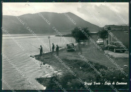 Frosinone Fiuggi Lago Canterno PIEGHINA Auto Foto FG Cartolina ZK5595 - Frosinone