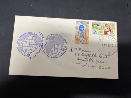 22-4-2024 (2 Z 44) FDC - New Zealand - Posted To Australia 1969 - CORSO (2 Covers) - FDC