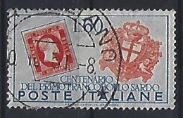 Italy 1951  100 Jahre Briefmarken Von Sardinien (o) Mi.847 - 1946-60: Used