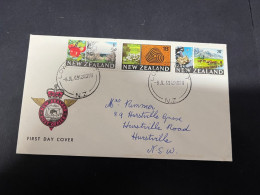 22-4-2024 (2 Z 44) FDC - New Zealand - Posted To Australia 1969 - Industrie - FDC