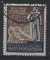 Italy 1952  Ausstellung Fur Sportbriefmarken (o) Mi.858 - 1946-60: Oblitérés