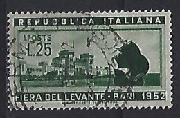 Italy 1952 Levante-Messe, Bari (o) Mi.867 - 1946-60: Usados