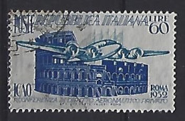 Italy 1952 Konferenz Uber Ziviles  Luftfahrtrecht (o) Mi.869 - 1946-60: Used