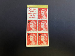 22-4-2024 (stamp) Used - Australia - Booklet (Queen Elizabeth II - 5 C On 4 C Over-print) Olympic Tyre & Battery - Postzegelboekjes