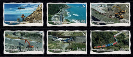 New Zealand 2018 Reconnecting NZ (after Earthquake)  Set Of 6 MNH - Ongebruikt