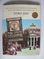 EFIRO(Expo.Philat.Mondiale) 2024,dossier Ph.ed.lim.201 Pcs/Romania EFIRO(World Phil.Exhib) 2024 Ph.folder Lmt.ed.201 Pcs - Cartas & Documentos