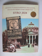 EFIRO(Expo.Philat.Mondiale) 2024,dossier Ph.ed.lim.201 Pcs/Romania EFIRO(World Phil.Exhib) 2024 Ph.folder Lmt.ed.201 Pcs - Briefe U. Dokumente