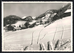 AK Wildhaus /Togg., Kurhaus Schönenboden Im Schnee  - Wil