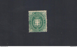 1889 Regno D' Italia, Effige Di Umberto I , 5 Cent Verde Scuro , N. 44 MNH** Fir - Otros & Sin Clasificación