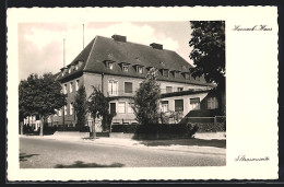 AK Berlin-Dahlem, Harnack-Haus In Der Ihnestrasse 16-20, Strassenseite  - Dahlem
