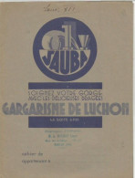 FF / SUPERBE PROTEGE CAHIER Ancien  GARGARISME DE LUCHON / SIROP DE V.BATTUT - Copertine Di Libri