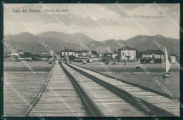 Lucca Forte Dei Marmi Veduta Dal Ponte Barca A Vela Cartolina RB7728 - Lucca