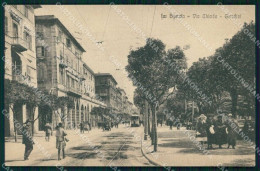 La Spezia Città Via Chiodo Giardini Tram Alterocca 75292 Cartolina RB8649 - La Spezia