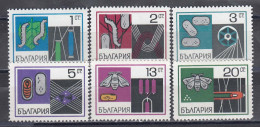 Bulgaria 1969 - Sericulture, Mi-Nr. 1865/70, MNH** - Unused Stamps
