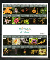 COLOMBIA, 2018 ,FLOWERS- ORCHIDS, S/S., MNH ** - Orchideeën