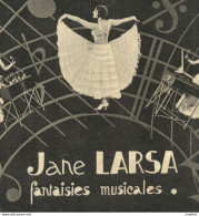 CF / Vintage Old Circus Photo // Carte Photo Cirque Attraction // Jane LARSA Fantaisies Musicales - Métiers