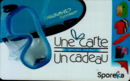 CARTE CADEAU..SPOREKA.. - Cartes De Fidélité Et Cadeau