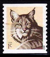 Etats-Unis / United States (Scott No.4672 - Lynx) (o) Perf. 10 Vert. - Usati