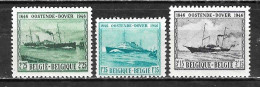 725/27**  Malle Ostende-Douvre - Série Complète - MNH** - LOOK!!!! - Ungebraucht