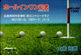 TELECARTE ETRANGERE    GOLF - Sport