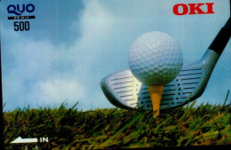 TELECARTE ETRANGERE    GOLF - Sport