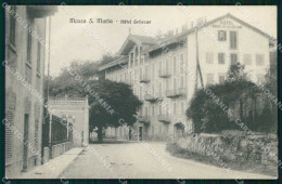 Biella Mosso Santa Maria Hotel Bellevue Cartolina RB8940 - Biella