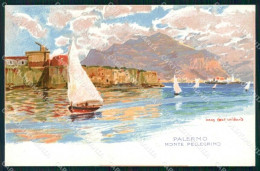 Palermo Città Monte Pellegrino Wieland 160 Cartolina RB9607 - Palermo