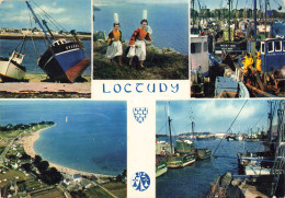 29 LOCTUDY LE PORT DE PECHE ET LA PLAGE  - Loctudy