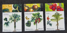 Palm Trees Malaysia 2009 Plant Flower Flora Food Tree (stamp Margin) MNH - Malesia (1964-...)