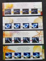 Malaysia Five Islands & Reefs In The South China Seas 2005 Map Island Marine Life Seashell Shell (stamp Title) MNH - Maleisië (1964-...)