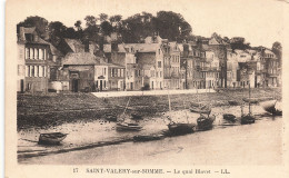 80 SAINT VALERY SUR SOMME LE QUAI BLAVET - Saint Valery Sur Somme