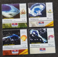 Malaysia Five Islands & Reefs In The South China Seas 2005 Island Marine Life Seashell Shell (stamp Logo) MNH *see Scan - Maleisië (1964-...)