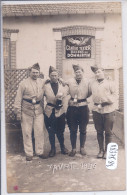 GRANGES-SUR-VOLOGNE-  ENVIRONS DE - ?- CARTE-PHOTO- CANTINE TEXIER- ON Y BOIT DE LA BIERE DE DOMMARTIN- PHOTO MARCHAL - Granges Sur Vologne