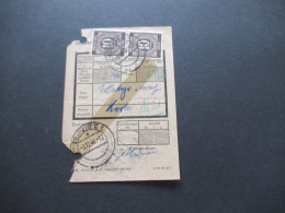 Kontrollrat Ziffer Nr.918 (2) MeF Auf Einlieferungsschein Tagesstempel Leipzig C1 Vom 3.12.1946 - Covers & Documents