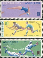 Korea South 1970 SG881 National Athletic Games Set MNH - Korea, South