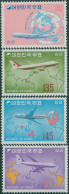 Korea South 1973 SG1085-1088 Airmail Set MLH - Corée Du Sud