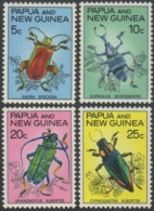 Papua New Guinea 1967 SG109-112 Beetles Set MNH - Papoea-Nieuw-Guinea