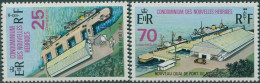 New Hebrides French 1973 SGF193-F194 New Wharf Vila Set MNH - Altri & Non Classificati