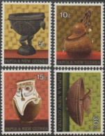 Papua New Guinea 1970 SG187-190 Native Artifacts Set MNH - Papúa Nueva Guinea