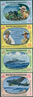 New Hebrides 1967 SG125-128 Pacific War Set MLH - Autres & Non Classés