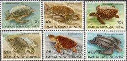 Papua New Guinea 1984 SG472-477 Turtles Set MNH - Papua New Guinea