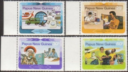 Papua New Guinea 1983 SG468-471 World Communications Year Set MNH - Papua New Guinea