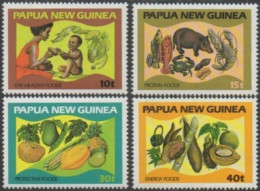 Papua New Guinea 1982 SG434-437 Food And Nutrition Set MNH - Papua New Guinea