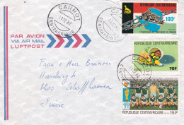 From Central African Republic To Swiss - 1982 - Camerun (1960-...)