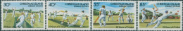 Christmas Island 1984 SG190-193 Cricket Set MLH - Christmas Island